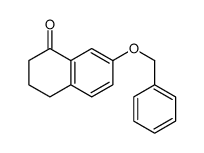 7-苄氧基-1-萘满酮结构式