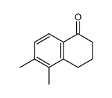 3,4-Dihydro-5,6-dimethyl-1(2H)-naphthalenone结构式