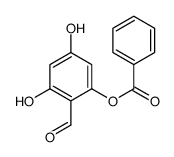 (2-formyl-3,5-dihydroxyphenyl) benzoate结构式