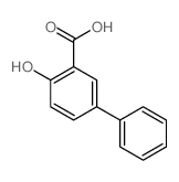 [1,1-Biphenyl]-3-carboxylic acid, 4-hydroxy-结构式