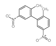 1-methyl-2-(2-methyl-5-nitro-phenyl)-4-nitro-benzene结构式