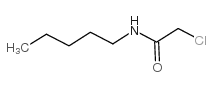 2-氯-N-戊乙酰胺结构式