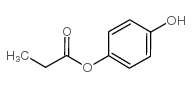 P-羟基丙酸苯酯结构式