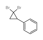 (2,2-dibromocyclopropyl)benzene结构式