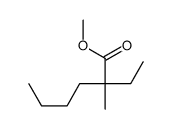 methyl 2-ethyl-2-methylhexanoate结构式