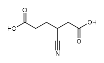 &beta;-Cyanoadipinsaeure结构式