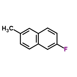 2-氟-6-甲基萘结构式