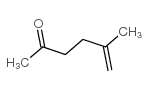 5-甲基-5-己烯-2-酮结构式