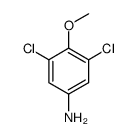 4-methoxy-3,5-dimethylbenzenamine结构式
