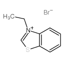 3-乙基苯并噻唑溴化物结构式