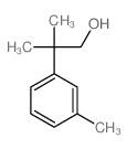 2-methyl-2-(3-methylphenyl)propan-1-ol结构式