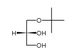 (R)-3-tert-butoxypropane-1,2-diol结构式