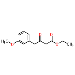 4-(3-甲氧基苯基)-3-氧丁酸乙酯结构式
