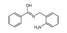 N-(4-氨基苄基)苯甲酰胺结构式
