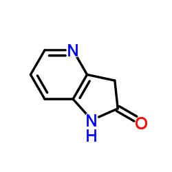 1,3-二氢-2H-吡咯并[3,2-b]吡啶-2-酮结构式