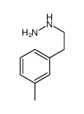 (2-间甲苯乙基)-肼结构式