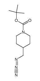 tert-butyl 4-(azidomethyl)piperidine-1-carboxylate(SALTDATA: FREE)结构式