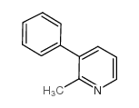 2-甲基-3-苯基吡啶结构式