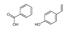 benzoic acid,4-ethenylphenol结构式