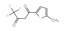 1,3-Butanedione,4,4,4-trifluoro-1-(5-methyl-2-thienyl)-结构式