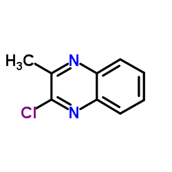 3-甲基-2-氯-喹喔啉结构式