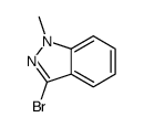 3-溴-1-甲基吲唑结构式