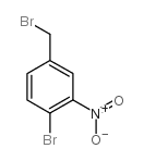 4-溴-3-硝基苄溴结构式