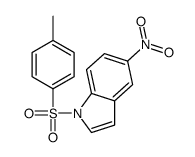 1-(4-methylphenyl)sulfonyl-5-nitroindole结构式