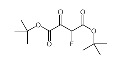ditert-butyl 2-fluoro-3-oxobutanedioate结构式