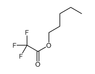 Acetic acid, 2,2,2-trifluoro-, pentyl ester结构式