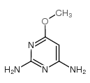 2,6-二氨基-4-甲氧基嘧啶结构式