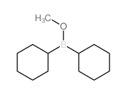 dicyclohexyl-methoxy-borane结构式