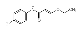 (2E)-N-(4-Bromophenyl)-3-ethoxy-2-propenamide结构式