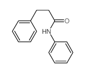 Benzenepropanamide,N-phenyl-结构式