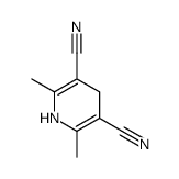 2,6-dimethyl-1,4-dihydropyridine-3,5-dicarbonitrile结构式