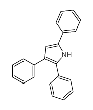 1H-Pyrrole,2,3,5-triphenyl-结构式