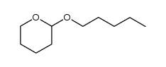 2-(pentyloxy)tetrahydro-2H-pyran结构式