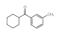 cyclohexyl-(3-methylphenyl)methanone结构式