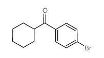 (4-bromophenyl)(cyclohexyl)methanone结构式