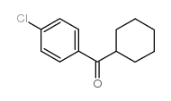 4-CHLOROPHENYL CYCLOHEXYL KETONE结构式