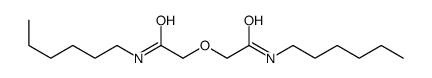 N-hexyl-2-[2-(hexylamino)-2-oxoethoxy]acetamide结构式