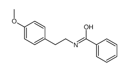 N-[2-(4-methoxyphenyl)ethyl]benzamide结构式