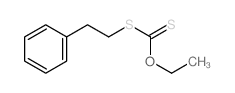 ethoxy-phenethylsulfanyl-methanethione结构式