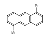 1,5-二溴蒽结构式
