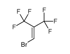 1-Bromo-3,3,3-trifluoro-2-(trifluoromethyl)-1-propene结构式