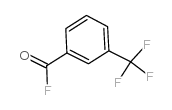 3-(三氟甲基)苯甲酰氟结构式