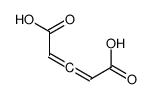 Allene-1,3-dicarboxylic acid结构式