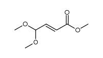 monofumaraldehyde dimethylacetal monomethylester结构式