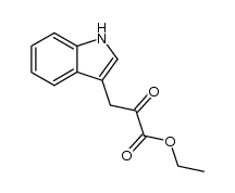 indol-3-yl-pyruvic acid ethyl ester结构式