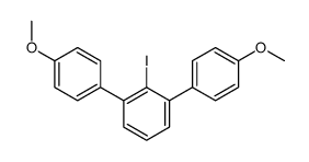 2-iodo-1,3-bis(4-methoxyphenyl)benzene结构式